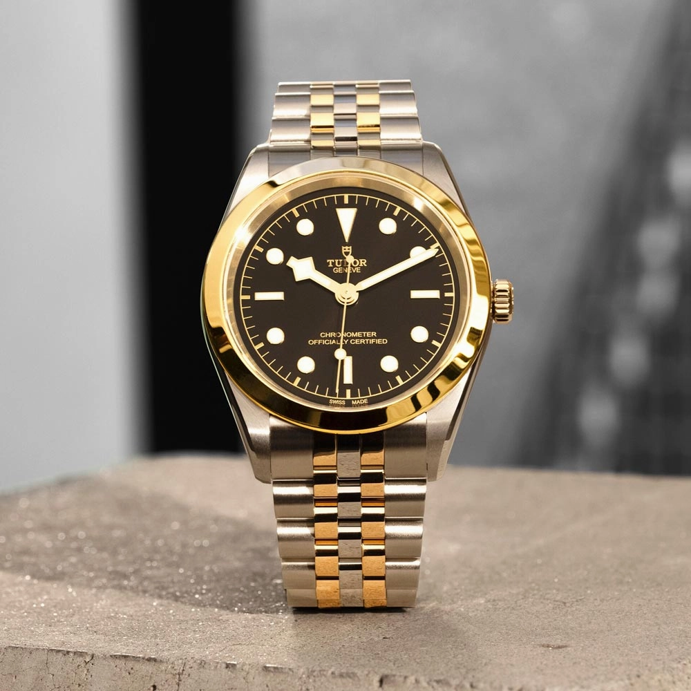 TUDOR Black Bay One 41 S&G Black Dial Steel & Gold Gents Watch M79683-0001