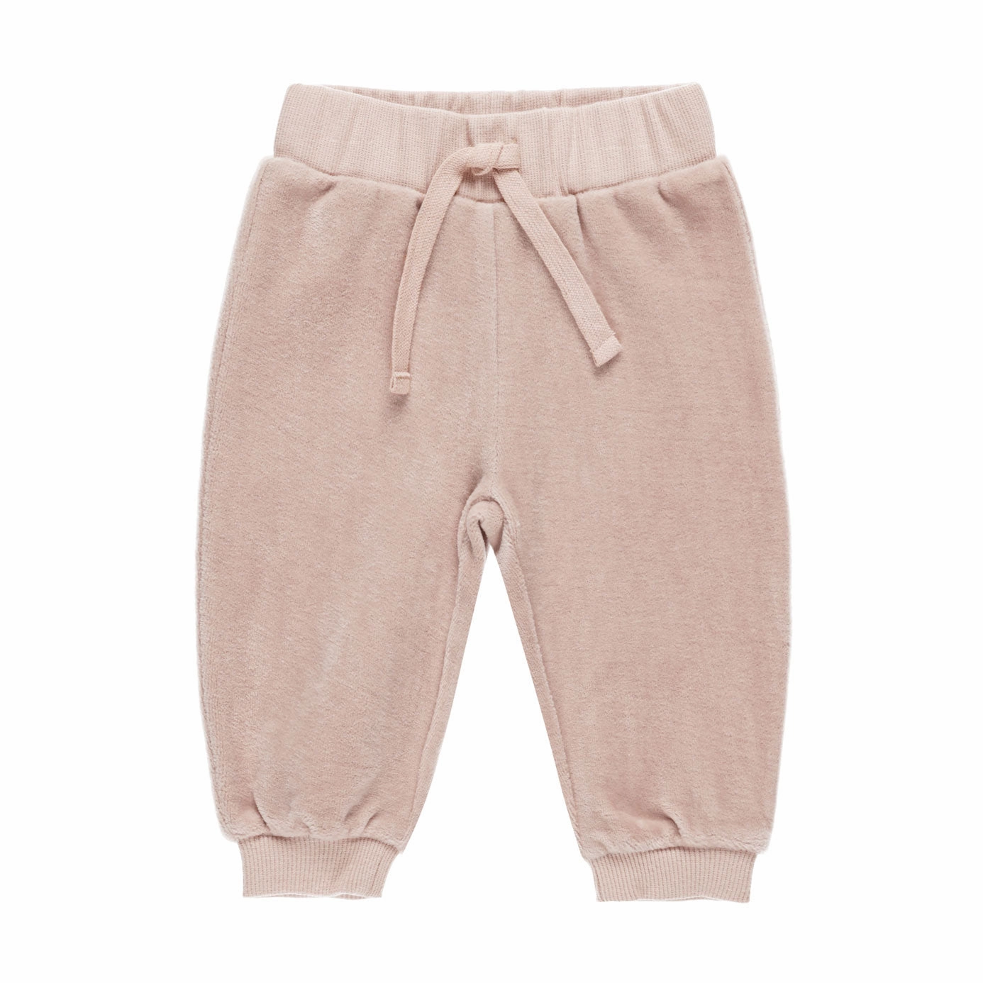 Velour Relaxed Sweatpant - Blush - FINAL SALE