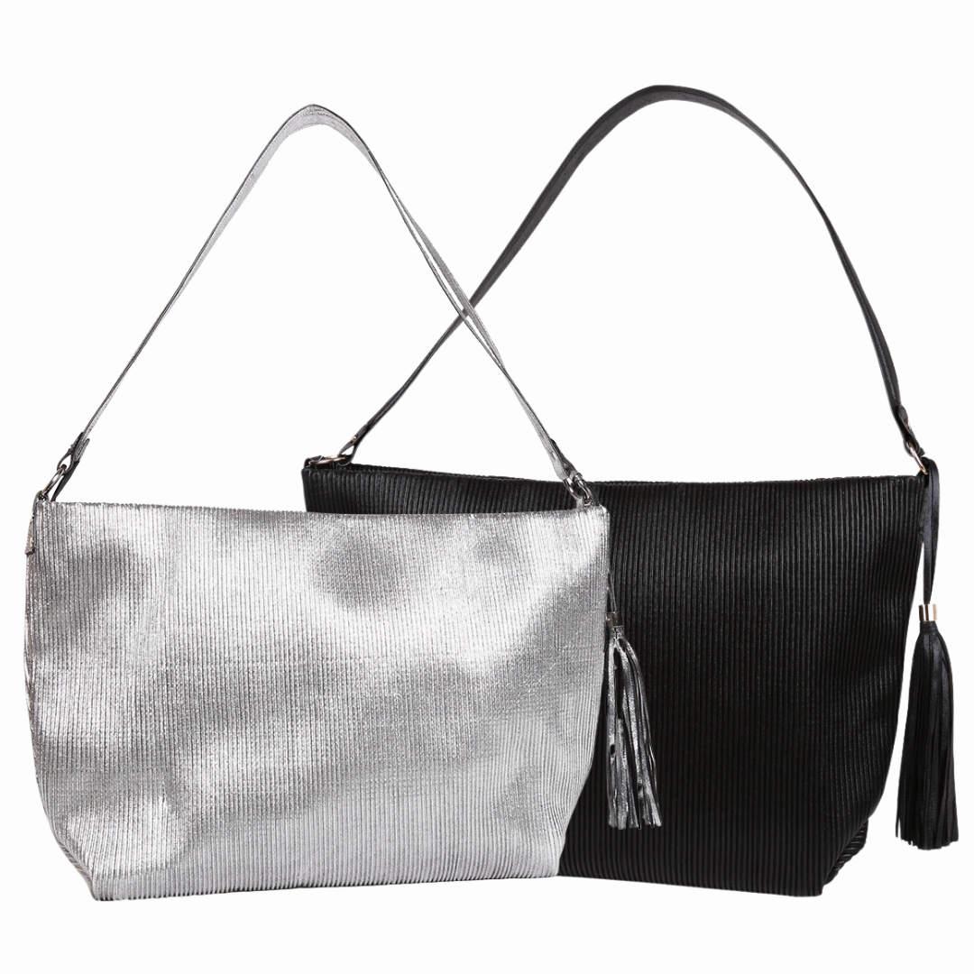 Venice Sparkle Laptop Crossbody Tote 16"