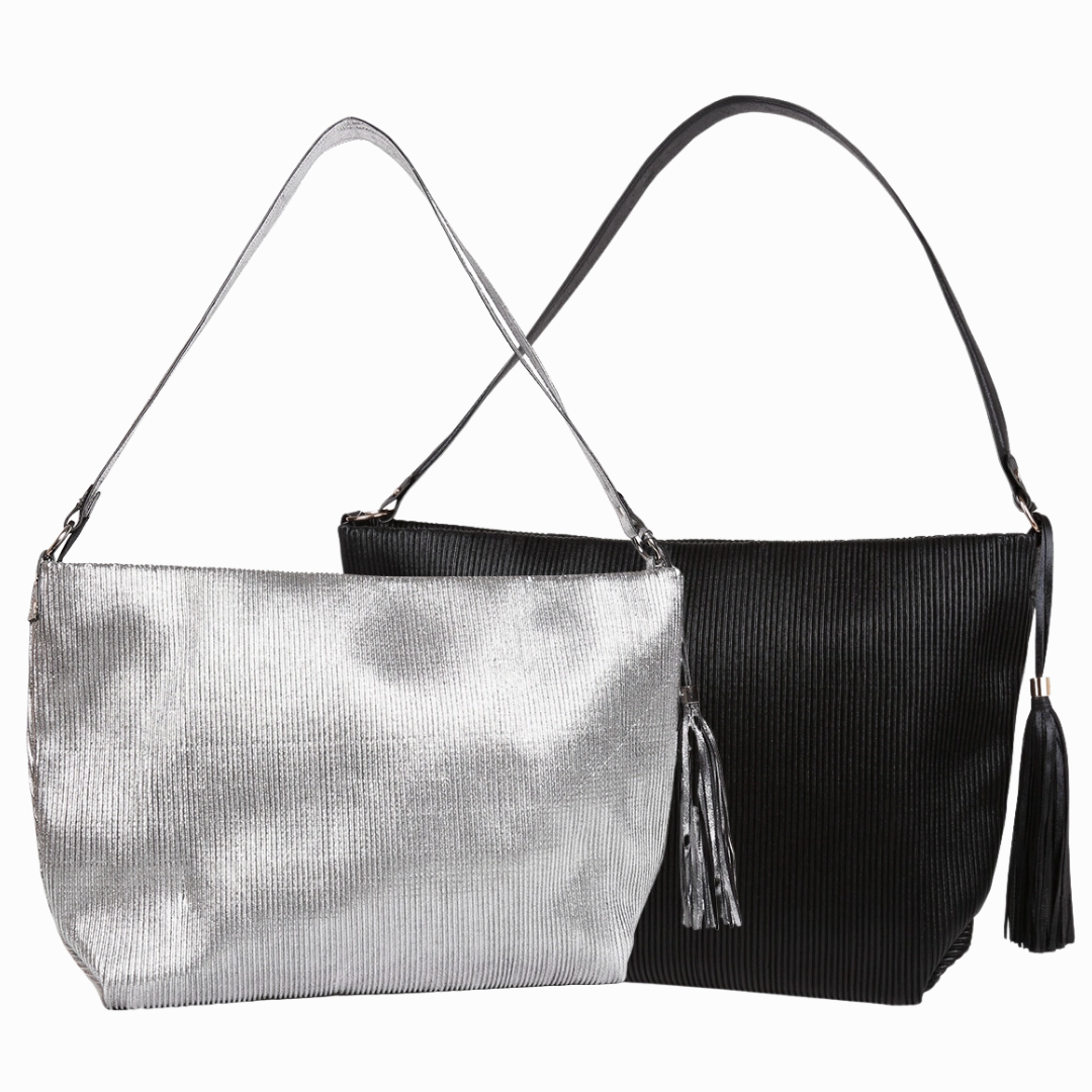 Venice Sparkle Laptop Crossbody Tote 16"