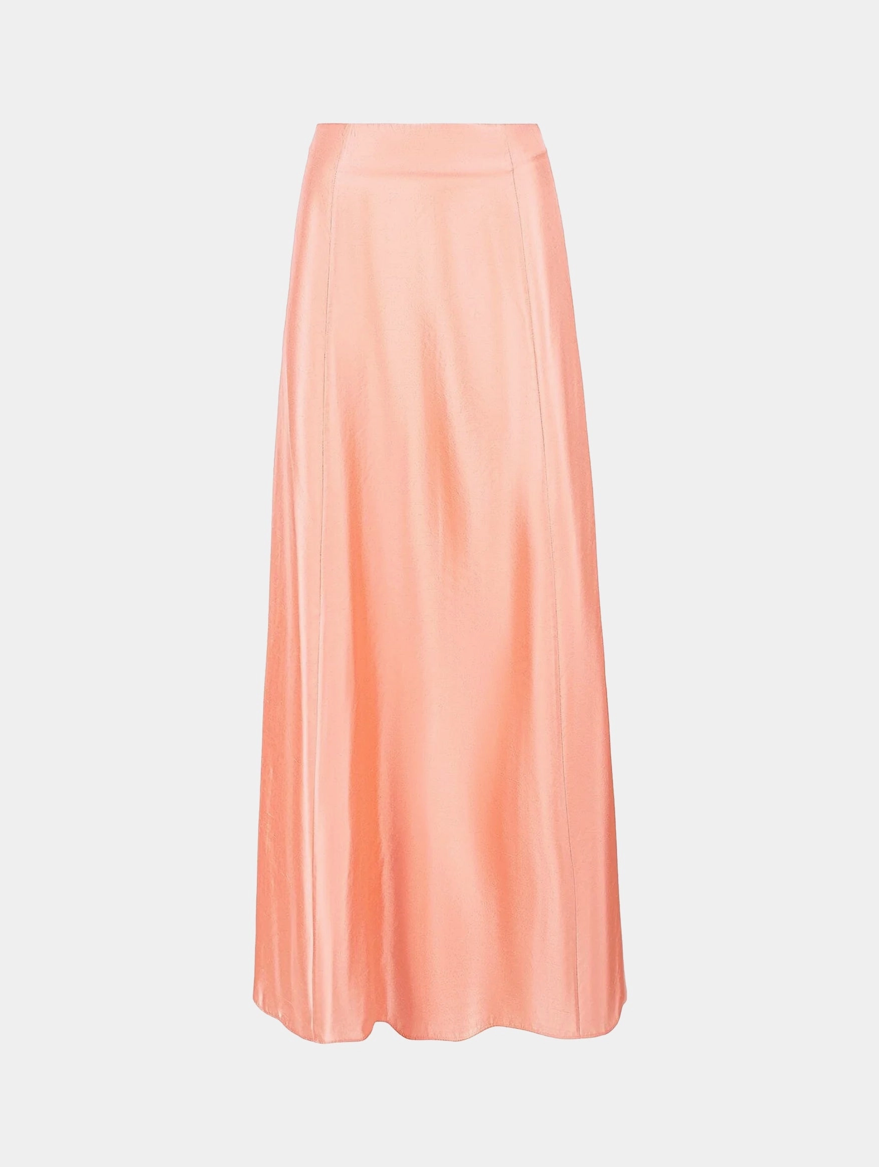 Vincenzo Silk Skirt in Carnation