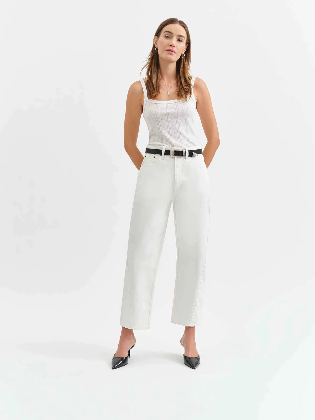 WESTWARD BARREL JEANS