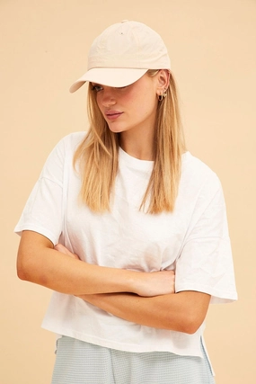 White Everyday Cap