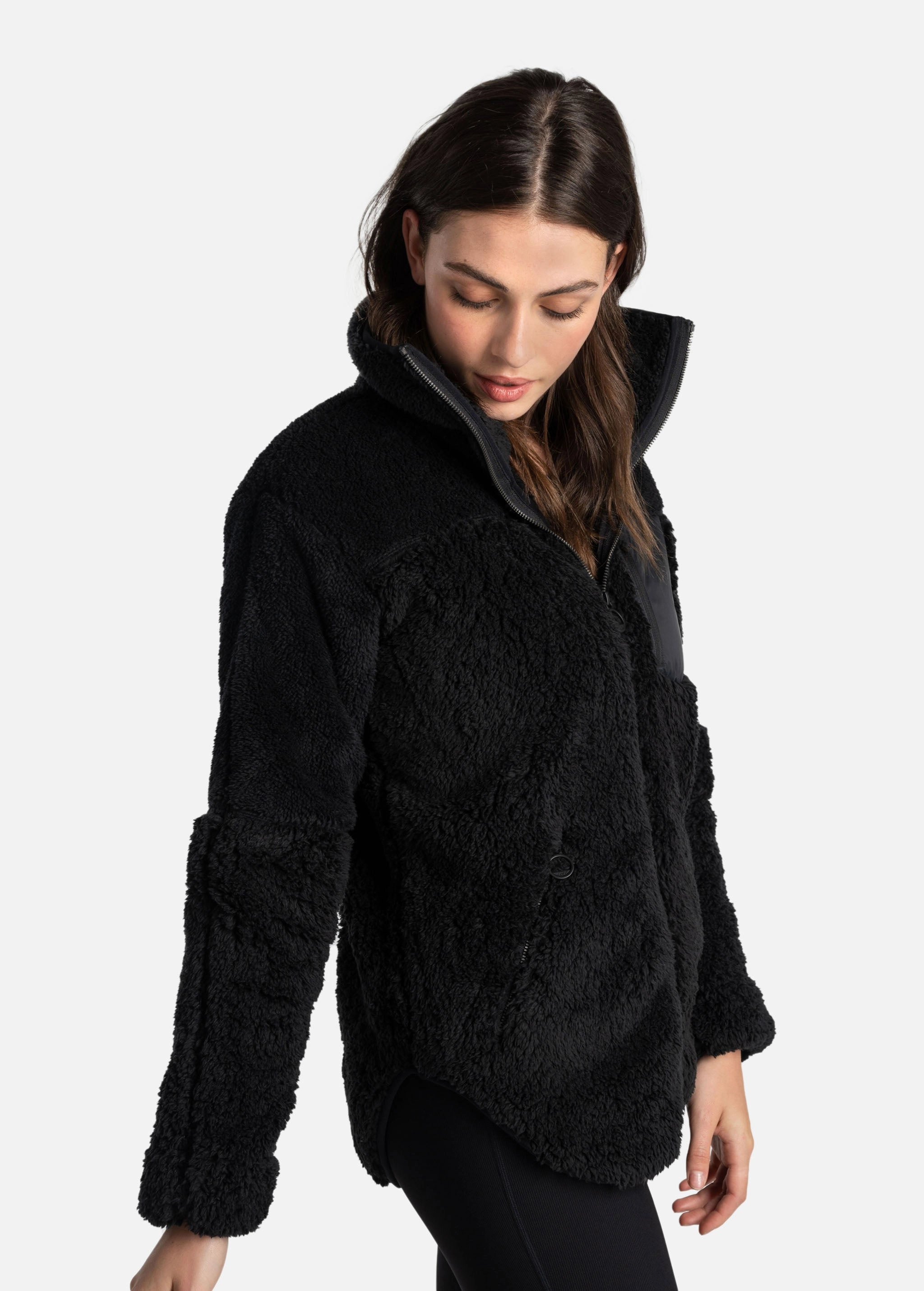 Yana Full Zip Teddy Cardigan
