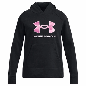 Youth UA Rival Fleece Big Logo Hoodies